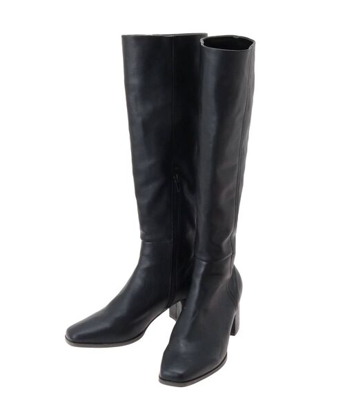 dazzlin（ダズリン）の「ストレートロングブーツ（ブーツ・レディース・ブラック/モカ・MEDIUM/LARGE）」の8枚目の写真
