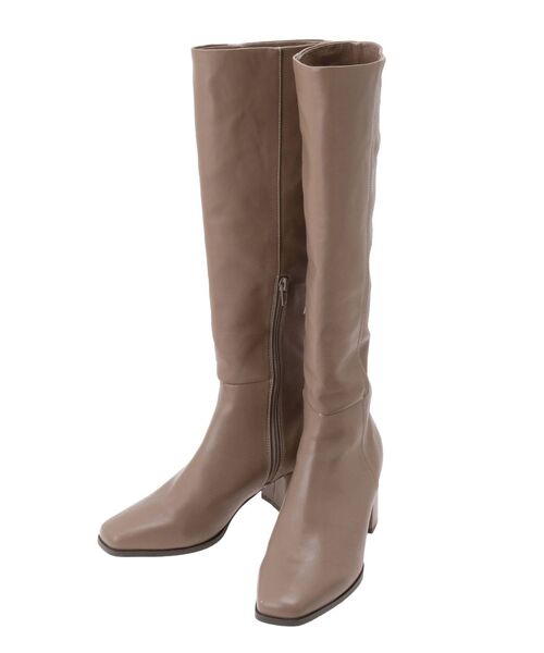 dazzlin（ダズリン）の「ストレートロングブーツ（ブーツ・レディース・ブラック/モカ・MEDIUM/LARGE）」の10枚目の写真