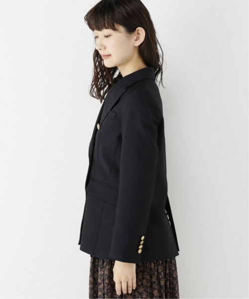 JOURNAL STANDARD relume（ジャーナルスタンダード　レリューム）の「T/Wギャバネイビーブレザー◆（テーラードジャケット・レディース・ネイビー・38/36）」の17枚目の写真