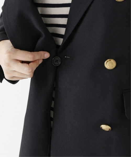 JOURNAL STANDARD relume（ジャーナルスタンダード　レリューム）の「T/Wギャバネイビーブレザー◆（テーラードジャケット・レディース・ネイビー・38/36）」の18枚目の写真