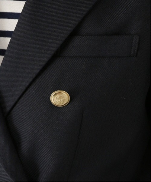 JOURNAL STANDARD relume（ジャーナルスタンダード　レリューム）の「T/Wギャバネイビーブレザー◆（テーラードジャケット・レディース・ネイビー・38/36）」の12枚目の写真