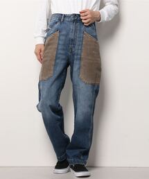 DIESEL | FW21 メンズ デニムパンツ ストレート ワイド(デニムパンツ)