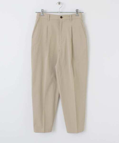 FORK&SPOON（フォークアンドスプーン）の「FORK&SPOON　リネンペグトップパンツ（その他パンツ・メンズ・ベージュ/チャコールグレー・5/4）」の18枚目の写真