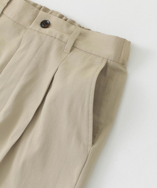 FORK&SPOON（フォークアンドスプーン）の「FORK&SPOON　リネンペグトップパンツ（その他パンツ・メンズ・ベージュ/チャコールグレー・5/4）」の19枚目の写真