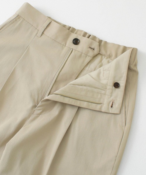 FORK&SPOON（フォークアンドスプーン）の「FORK&SPOON　リネンペグトップパンツ（その他パンツ・メンズ・ベージュ/チャコールグレー・5/4）」の20枚目の写真