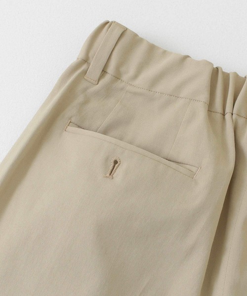 FORK&SPOON（フォークアンドスプーン）の「FORK&SPOON　リネンペグトップパンツ（その他パンツ・メンズ・ベージュ/チャコールグレー・5/4）」の22枚目の写真