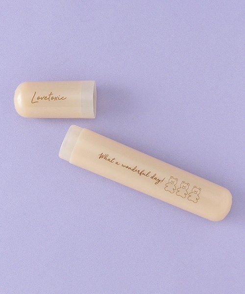 LOVETOXIC（ラブトキシック）の「【くま柄】ゆるくま歯ブラシSET【日本製】（オーラルケア/歯磨きグッズ・キッズ・エメラルド/サックスブルー/ベージュ・FREE）」の5枚目の写真