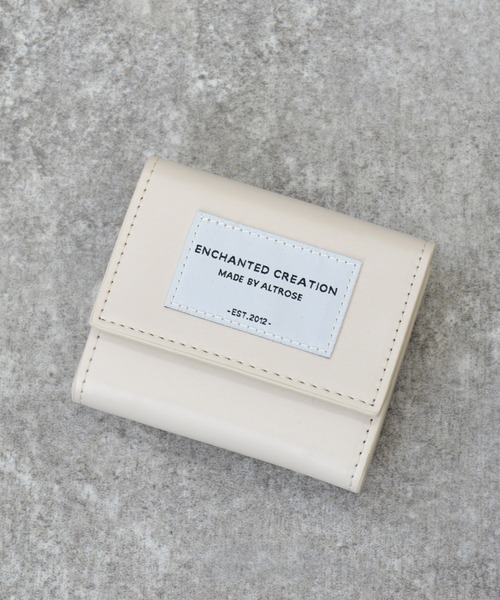 ALTROSE（アルトローズ）の「ボックスコイン三つ折りサイフ　[シード]（財布・レディース・ブラック/ピンク/グリーン/アイボリー/グレー/シルバー・FREE）」の2枚目の写真
