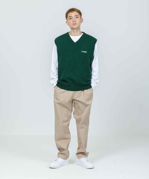 XLARGE（エクストララージ）の「STANDARD LOGO KNITVEST（ベスト