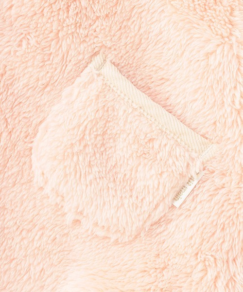 petit main（プティマイン）の「【抗菌防臭】アニマル2WAYボアケープ（ポンチョ・キッズ・ライトピンク/モカ/アイボリー・FREE）」の15枚目の写真