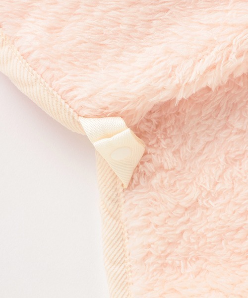 petit main（プティマイン）の「【抗菌防臭】アニマル2WAYボアケープ（ポンチョ・キッズ・ライトピンク/モカ/アイボリー・FREE）」の16枚目の写真