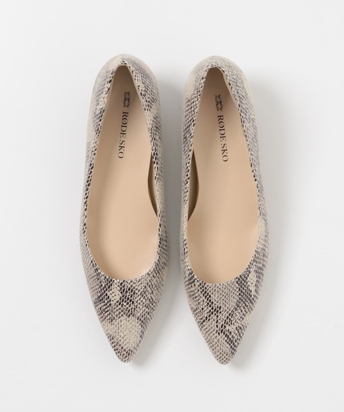 RODE SKO（ロデスコ）の「3センチポインテッドパンプス（パンプス・レディース・ブラック/アニマル/ベージュ系その他・38/36/37）」の9枚目の写真