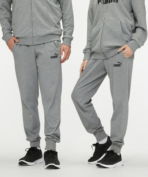 PUMA(プーマ)の「PUMA プーマ メンズ ESS ジャージー パンツ(その他パンツ・メンズ・ブラック/ネイビー/ヘザーグレー・SMALL/MEDIUM/LARGE/X-LARGE/XX-LARGE)」の1枚目の写真