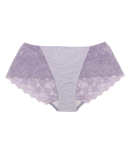 Chut！ INTIMATES（シュットインティメイツ）の「サイドシェイプブラ ハイライズショーツ (C355)（ショーツ・レディース・ブラック/パープル/ライトベージュ・M/L）」の3枚目の写真