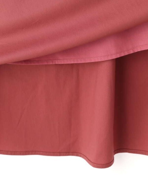 N.(N. Natural Beauty Basic)(エヌエヌナチュラルビューティーベーシック)の「シャーリングトップワンピース(ワンピース・レディース・ブラック/レッド/ブルー・MEDIUM)」の6枚目の写真