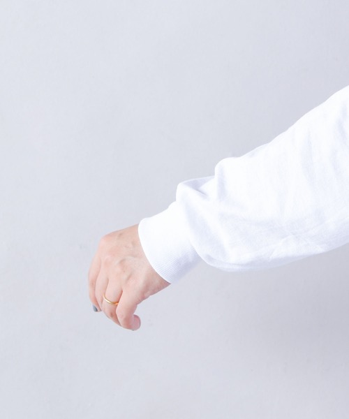 GILDAN(ギルダン)の「【GILDAN/ギルダン】スタンダードロンTee(Tシャツ/カットソー・レディース・ブラック/ネイビー/ホワイト/ナチュラル/アッシュグレー/ライトブルー/マルーン/ケリー/ダークオレンジ/ロイヤルブルー/インディゴブルー/ダークグレー/イエロー系/ゴールド/アーミー・L/S/M/XL)」の18枚目の写真