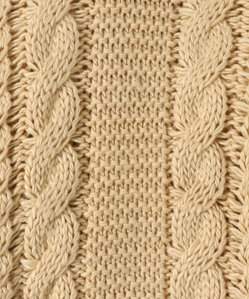 LEPSIM（レプシィム）の「【辻直子さんコラボ】ボリュームケーブルニット　229732（ニット/セーター・レディース・ライトイエロー/ピンク/ブルー・FREE）」の19枚目の写真