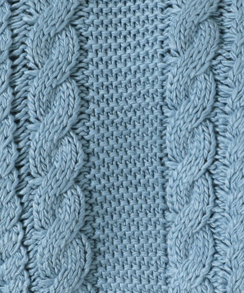 LEPSIM（レプシィム）の「【辻直子さんコラボ】ボリュームケーブルニット　229732（ニット/セーター・レディース・ライトイエロー/ピンク/ブルー・FREE）」の21枚目の写真