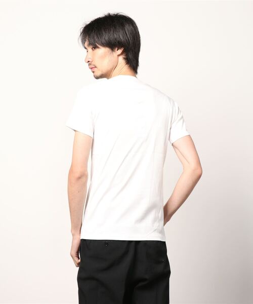 GalaabenD（ガラアーベント）の「バイオシルケットスムースVネックカットソー（Tシャツ/カットソー・メンズ・ホワイト・M）」の3枚目の写真