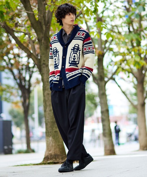 ✨美品 オールドクロウ カウチン ニット カーディガン 牛革 希少XL COLEMAN（コールマン）の「◇【WEB限定】【コールマン/Coleman別注