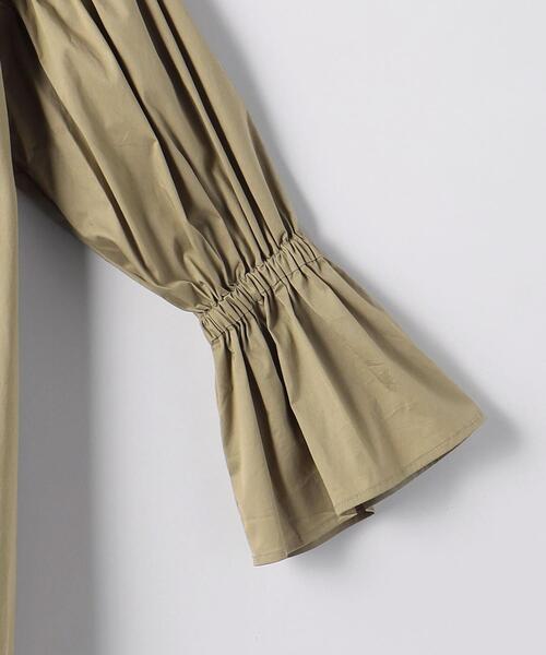 green label relaxing(グリーンレーベルリラクシング)の「<Tavii> キャンディー スリーブ ブラウス(シャツ/ブラウス・レディース・ブラック/ベージュ・FREE)」の15枚目の写真