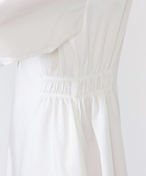 LOVELESS(ラブレス)の「オフベストセット ブザムドレス(ワンピース・レディース・オフホワイト・36/34)」の9枚目の写真