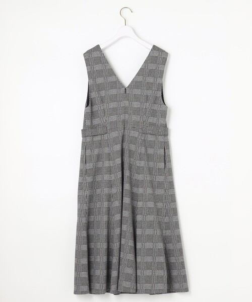 ANY SIS（エニィスィス）の「【美人百花1月号掲載】ウーリッシュフレア ジャンパースカート（ワンピース・レディース・ブラック系3/グレー系・1/3/2）」の6枚目の写真