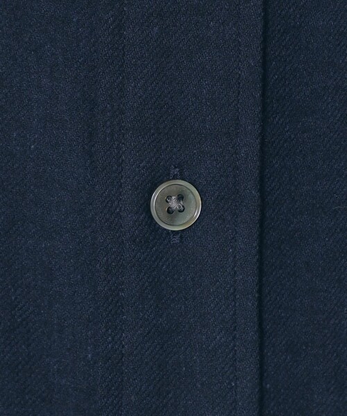 MACKINTOSH LONDON（マッキントッシュ ロンドン）の「綿カポックネルシャツ（シャツ/ブラウス・メンズ・オフホワイト/チャコールグレー/ネイビー/ベージュ系その他3・M/LL/L）」の18枚目の写真