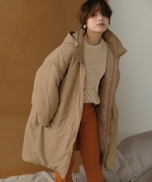 【WEB限定】ビッグシルエットビッグポケット中綿コート