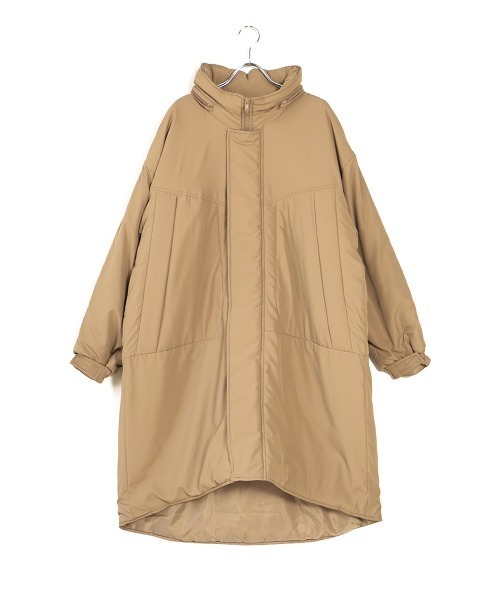 Bab(バブ)の「【WEB限定】ビッグシルエットビッグポケット中綿コート(その他アウター・レディース・グレー系その他/ベージュ/ブラック・38)」の22枚目の写真