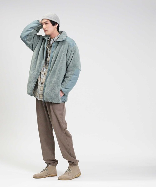 BACK NUMBER(バックナンバー)の「【BACK NUMBER】ミリタリーシャギーフリース(その他アウター・メンズ・ブラウン/ケリー/ブラック・L/XL/M)」の19枚目の写真