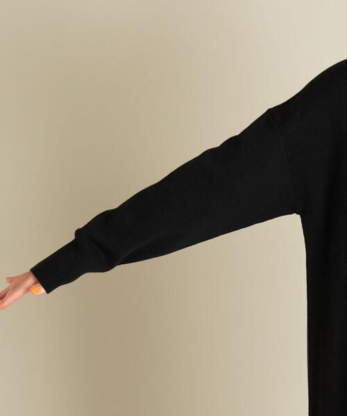 BEAUTY&YOUTH UNITED ARROWS（ビューティーアンドユースユナイテッドアローズ）の「BY ミラノリブタートルネックニットワンピース -ウォッシャブル- ∴（ワンピース・レディース・ブラック/レッド/モカ・S/M）」の5枚目の写真