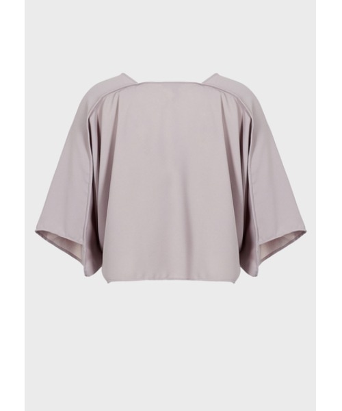 EMPORIO ARMANI（エンポリオアルマーニ）の「【エンポリオ アルマーニ】EMPORIO ARMANI ワンカラー ボレロ（ストール/ショール・レディース・グレー・FREE）」の5枚目の写真