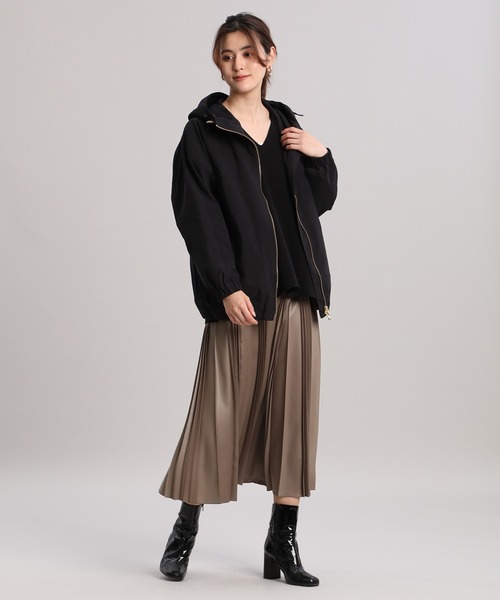 Maison de Beige（メゾンドベージュ）の「《Maison de Beige》マウンテンパーカー（マウンテンパーカー・レディース・ブラック/モカ・9号/7号）」の14枚目の写真