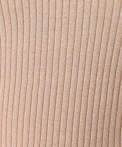 AG by aquagirl（エージーバイアクアガール）の「◆リブVネックニット【WEB限定サイズ】（ニット/セーター・レディース・ブラック/パープル/グリーン/ホワイト系/ベージュ系9/ライトグレー系5・40/38/36）」の12枚目の写真