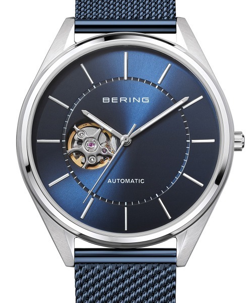 BERING 腕時計 ブルー オートマチック オープンハート 16743-307 BERING（ベーリング）の「BERING/ベーリング Automatic Open Heart
