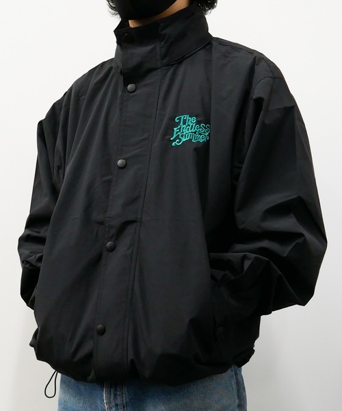 The Endless Summer（エンドレスサマー）の「【WEB / FLAG SHOP限定】TES NYLON JACKET /ナイロンジャケット（ナイロンジャケット・メンズ・ブラック/カーキ/サンドベージュ/キャメル・MEDIUM/LARGE/X-LARGE）」の5枚目の写真