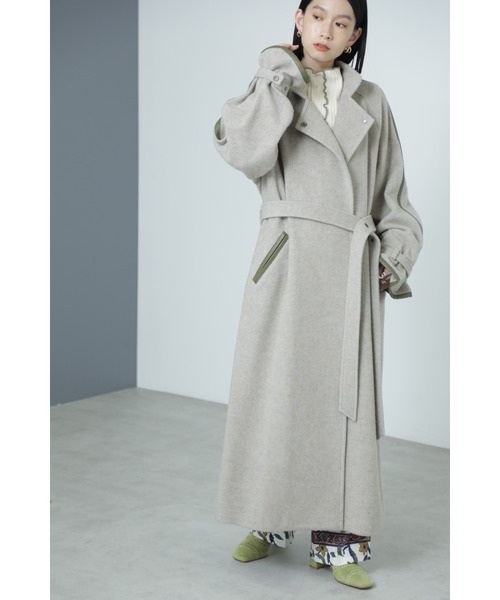 ROSE BUD(ローズバッド)の「コート(その他アウター・レディース・カーキ/ベージュ・MEDIUM/SMALL)」の2枚目の写真