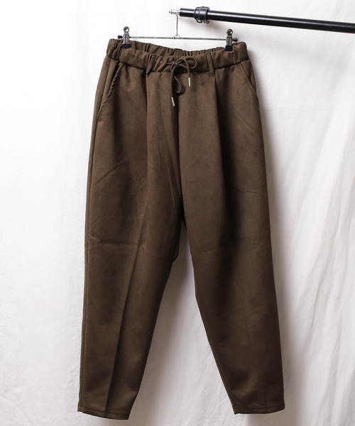 Bling Leads（ブリングリーズ）の「/フェイクスエード/ワイドテーパードパンツ（その他パンツ・メンズ・ブラック/ブラウン/グレー/ブルー/スミクロ・MEDIUM/LARGE）」の16枚目の写真