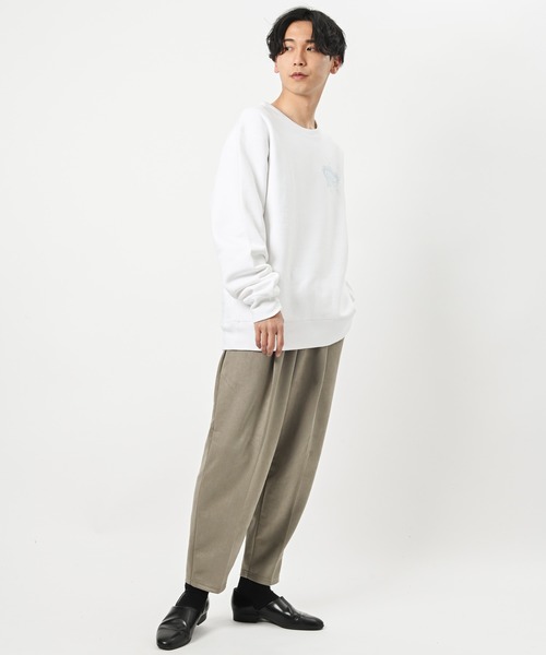 Bling Leads（ブリングリーズ）の「/フェイクスエード/ワイドテーパードパンツ（その他パンツ・メンズ・ブラック/ブラウン/グレー/ブルー/スミクロ・MEDIUM/LARGE）」の10枚目の写真