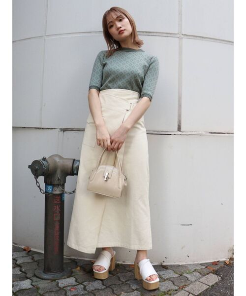 MURUA（ムルーア）の「ワイドカバーチューブサンダル（サンダル・レディース・ホワイト/ブラック/その他1・35/36/37）」の6枚目の写真