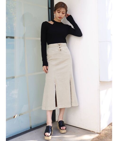 MURUA（ムルーア）の「ワイドカバーチューブサンダル（サンダル・レディース・ホワイト/ブラック/その他1・35/36/37）」の19枚目の写真