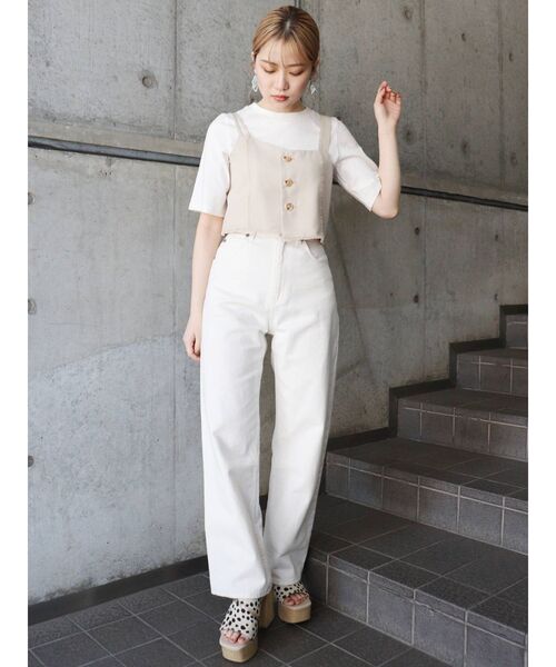 MURUA（ムルーア）の「ワイドカバーチューブサンダル（サンダル・レディース・ホワイト/ブラック/その他1・35/36/37）」の18枚目の写真