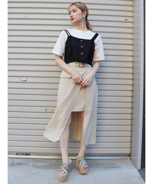 MURUA（ムルーア）の「ワイドカバーチューブサンダル（サンダル・レディース・ホワイト/ブラック/その他1・35/36/37）」の12枚目の写真