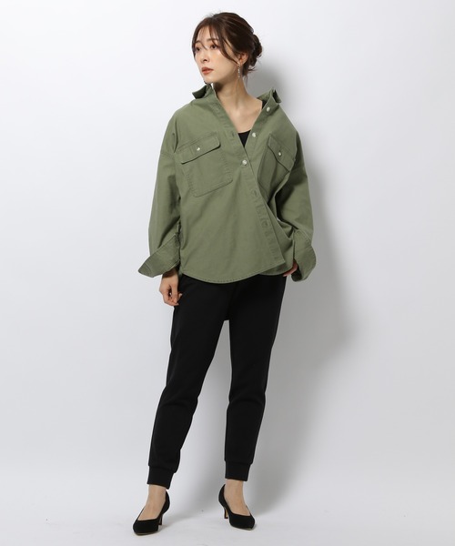 未使用保管の美品☆バンヤードストームHealthy デニム シャツジャケット 未使用保管の美品☆バンヤードストームHealthy デニム シャツ