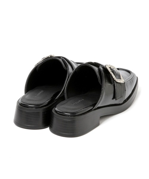 PAGEBOY（ページボーイ）の「ラフローファー（ローファー・レディース・ブラック/オフホワイト/アニマル・MEDIUM/LARGE）」の13枚目の写真