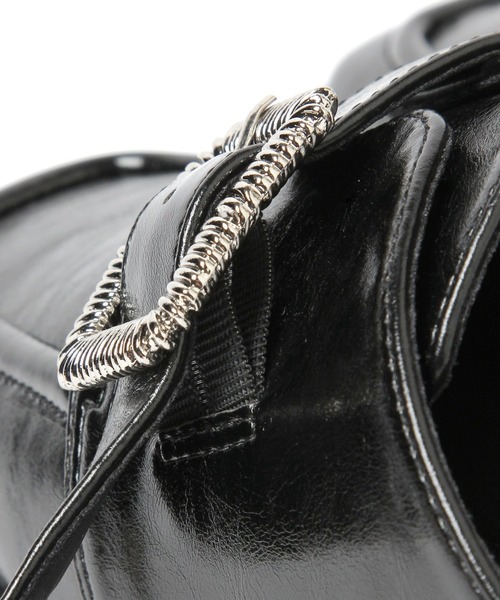 PAGEBOY（ページボーイ）の「ラフローファー（ローファー・レディース・ブラック/オフホワイト/アニマル・MEDIUM/LARGE）」の18枚目の写真