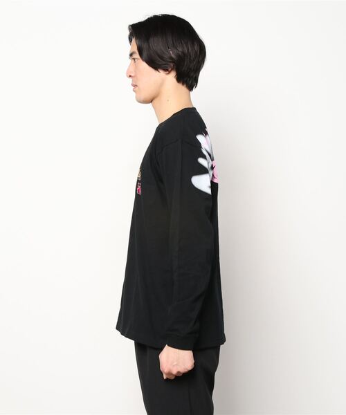 STUD MUFFIN（スタッドマフィン）の「STUD MUFFIN/スタッドマフィン/NEVER MIND LA LS Tシャツ（Tシャツ/カットソー・メンズ・ブラック/ホワイト・2/3/4）」の3枚目の写真