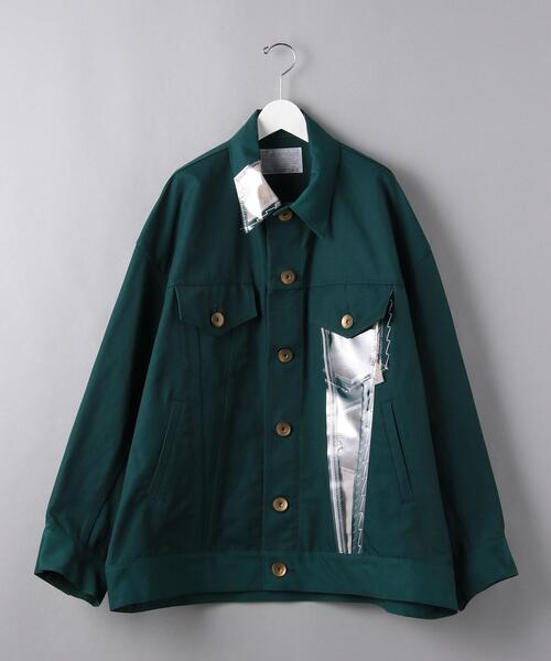 ＜kolor（カラー）＞ ナイロンコットン ギャバジン ブルゾン■■■