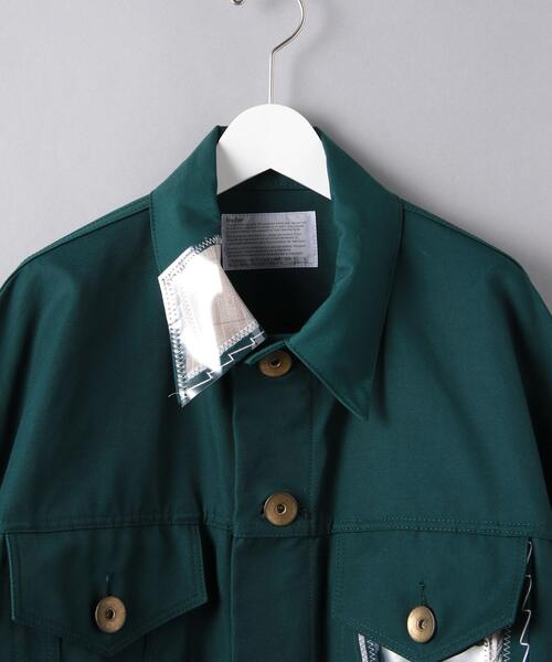 ＜kolor（カラー）＞ ナイロンコットン ギャバジン ブルゾン■■■